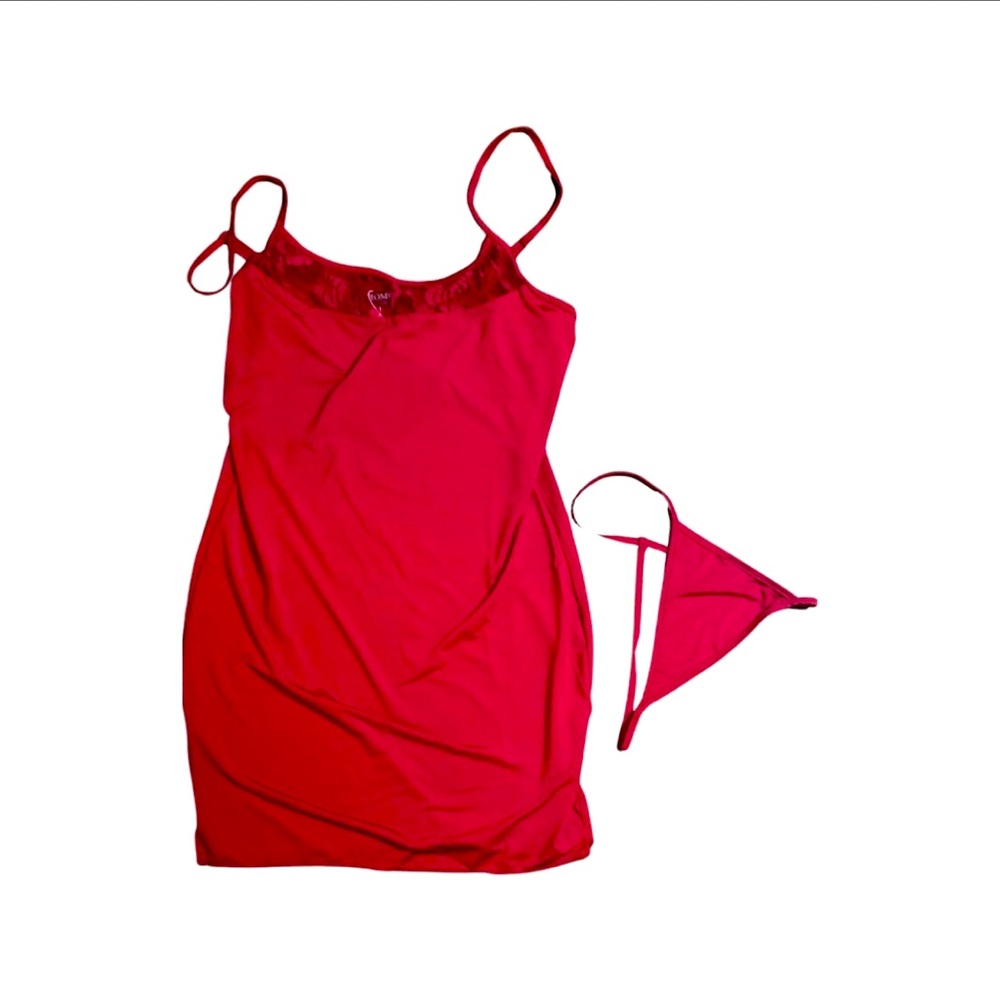 Slip dress and thong. Size 8. New
